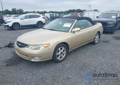 2001 Toyota Camry Solara Sle V6 из США, поврежденный, VIN 2T1FF28P41C523681